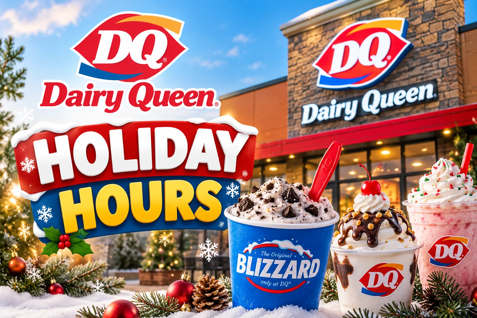 Dairy Queen Holiday Hours