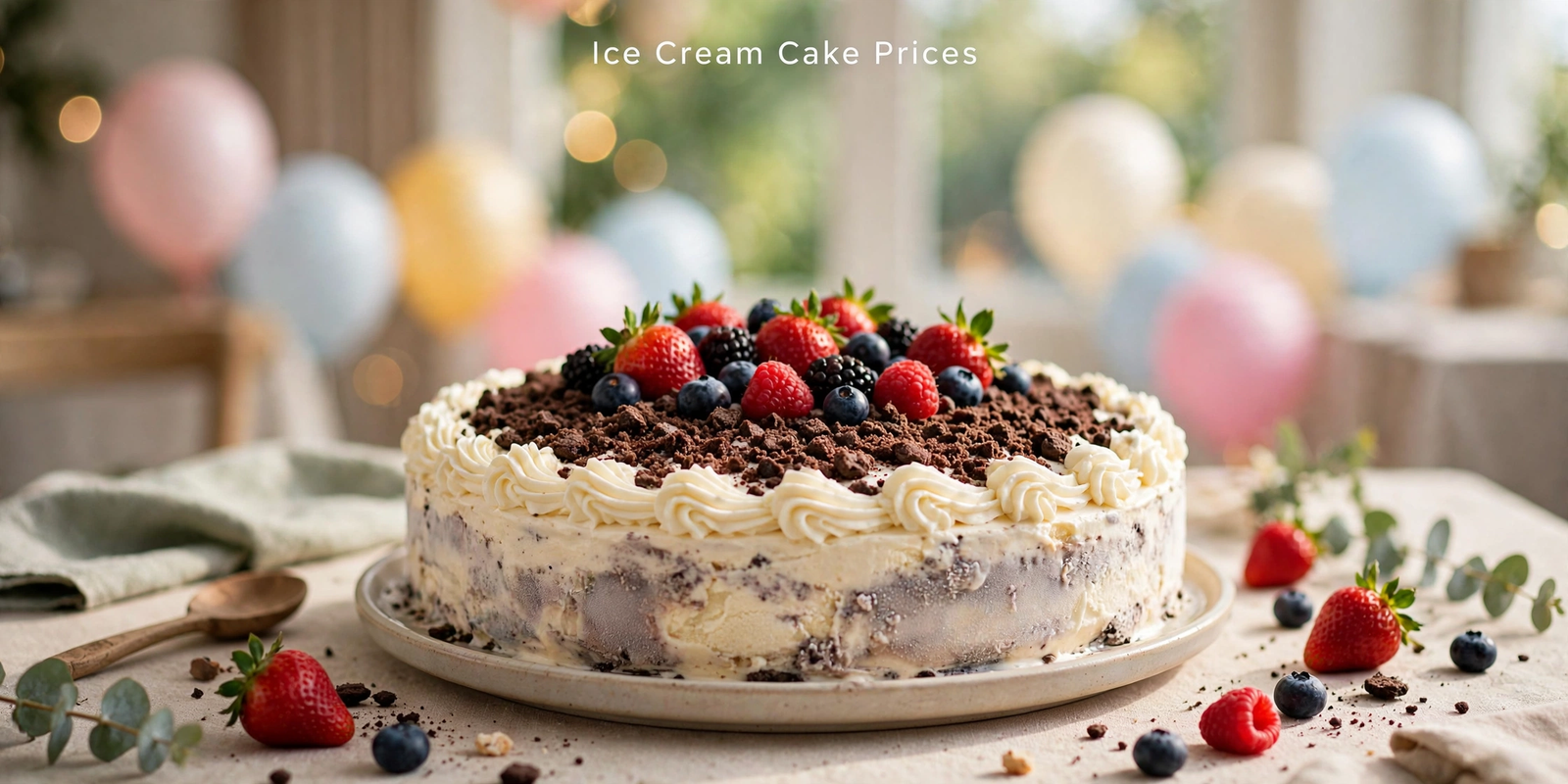 Dairy Queen ice cream cake with candles